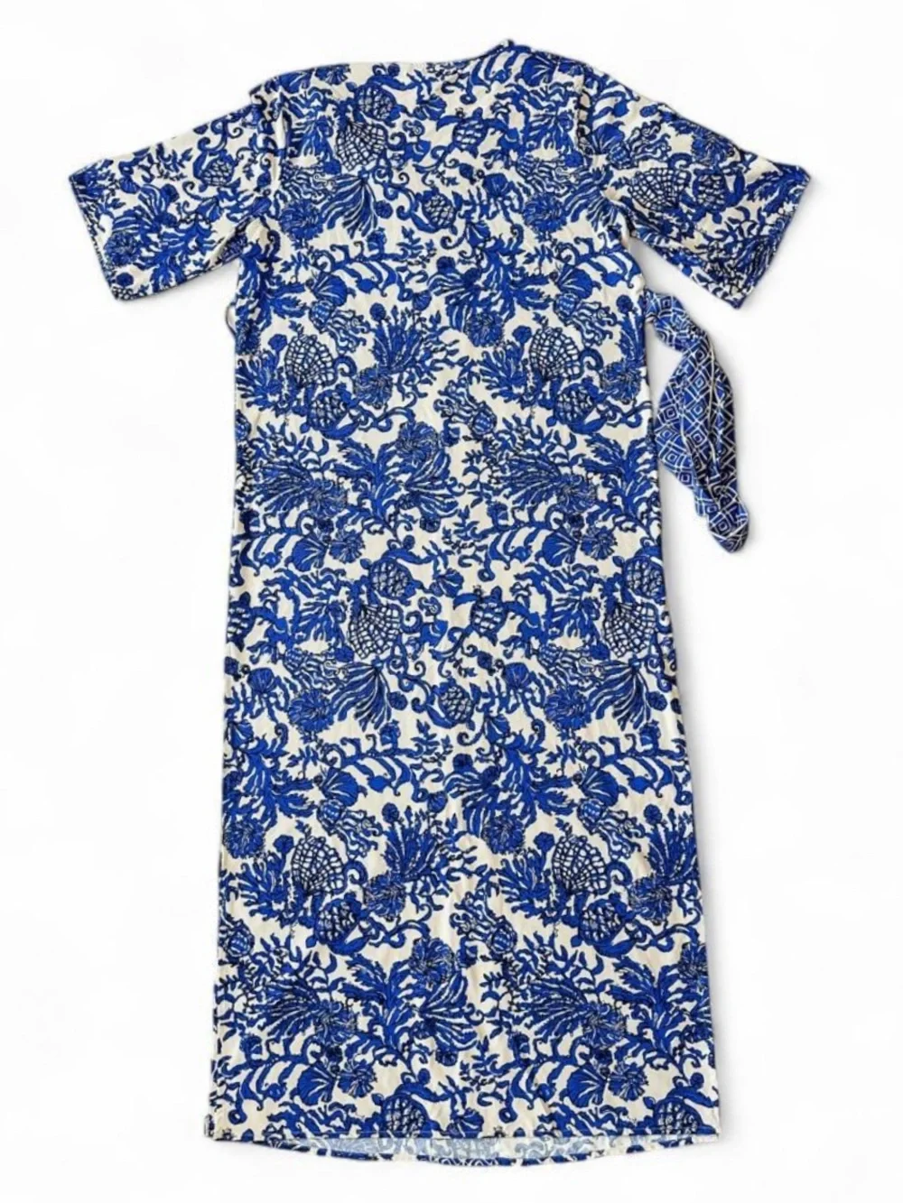 Lilly Pulitzer Remelle Maxi Cover-Up Swim Dress Deeper Coconut - S/M